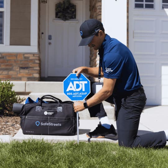 ADT Security Sign